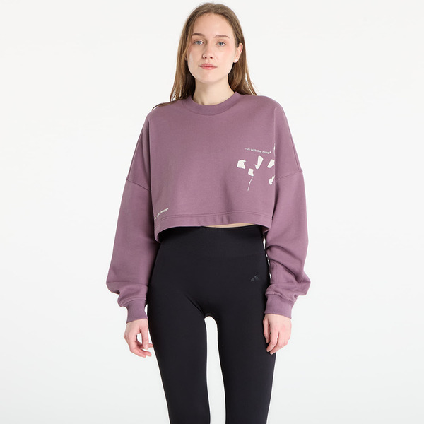  Sweatshirt Adidas Adi365 Hk Running Crew Shadow Fig M 