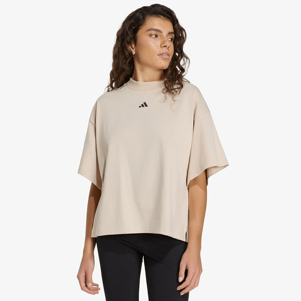  T-shirt Adidas 3-stripes Studio T-shirt Crystal Linen S 