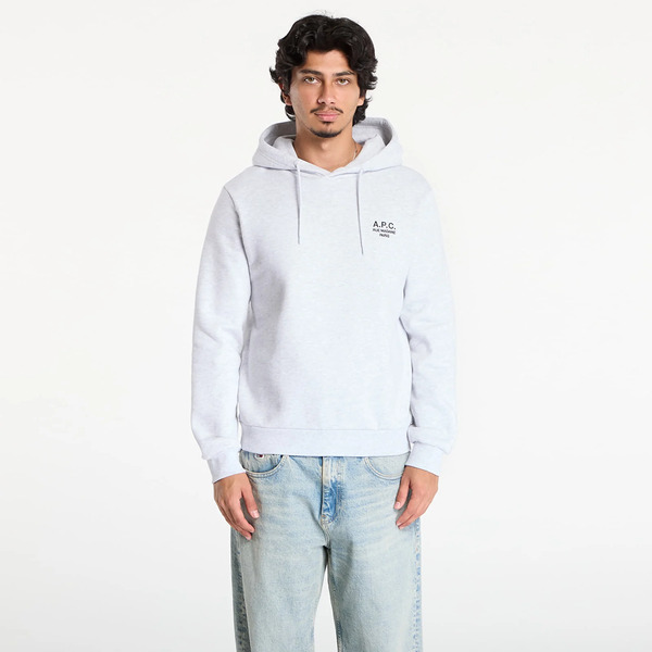  Sweatshirt A.p.c. Standard Rue Madame Unisex Hoodie Grey Xxl 