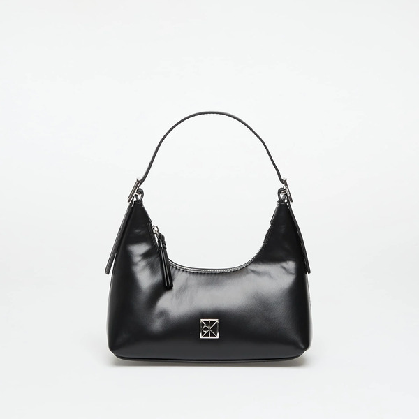  Bag Calvin Klein Emblem Hw Leather Mini Shoulder Bag Black Universal 