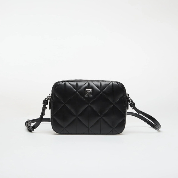 Bag Calvin Klein Quilted Double Zip Camera Bag Black Universal 