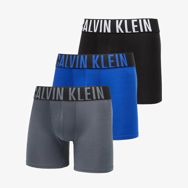  Calvin Klein Boxer Brief 3-pack Intense Power Microfiber Stretchblue M 
