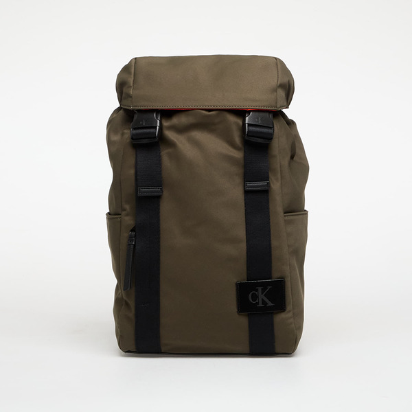  Calvin Klein Canvas Mix Backpack Green Universal 