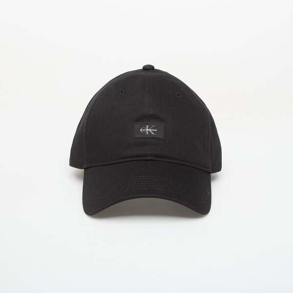  Cap Calvin Klein Monologo Woven Patch Bb Cap Black Universal 