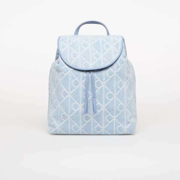  Calvin Klein Emblem Aop Denim Backpack Blue Universal 
