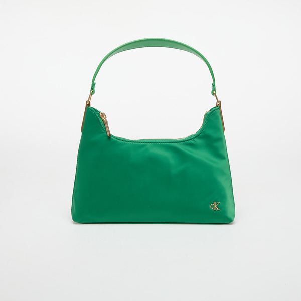  Handbag Calvin Klein Jeans Satin Nylon Small Shoulder Bag Green Universal 