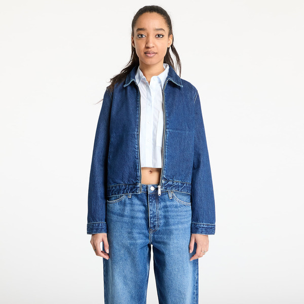  Jacket Calvin Klein Jeans Zip Denim Jacket Denim Xs 