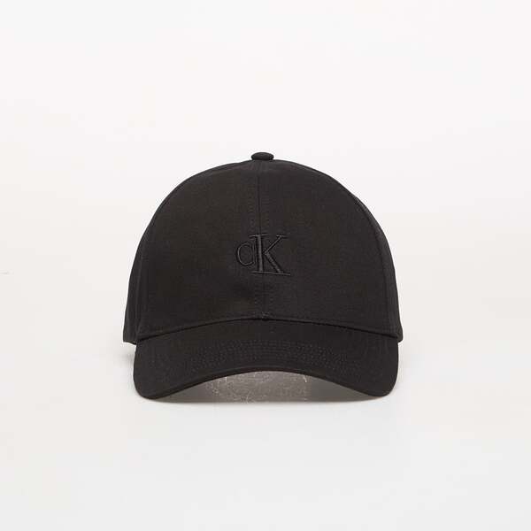  Calvin Klein Monogram Embroidery Cap Black Universal 