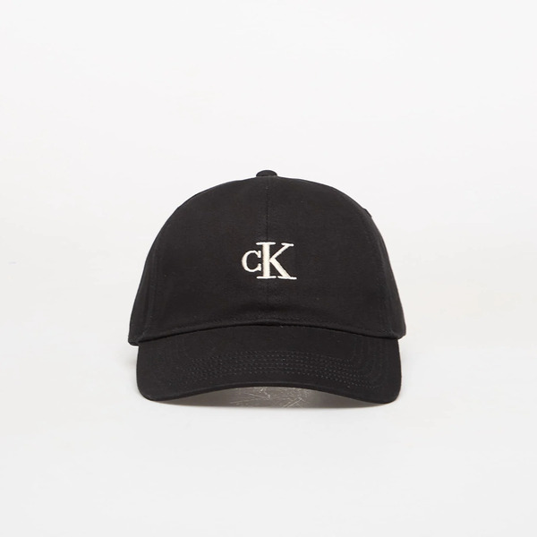  Calvin Klein Monogram Embroidery Cap Black Universal 