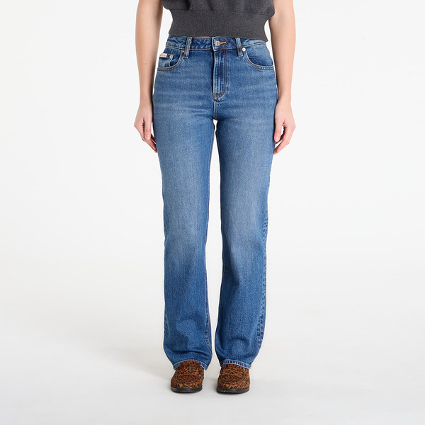  Pants Calvin Klein Jeans High Rise Straight Jeans Blue 28 