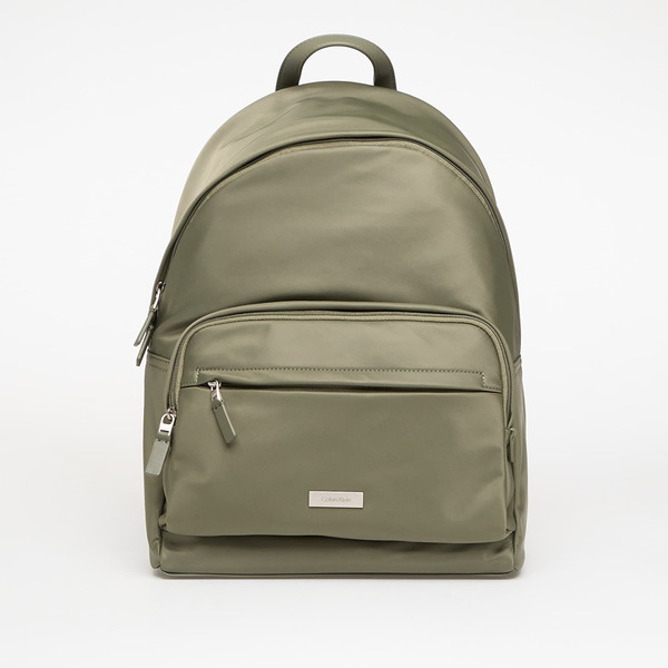  Calvin Klein Sleek Round Backpack Beige Universal 