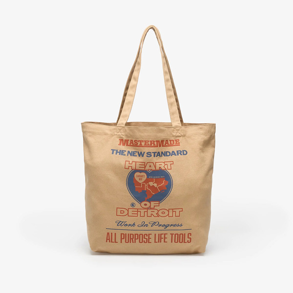  Bag Carhartt Wip Canvas Graphic Tote Arcan Print/ Dusty H Brown Universal 