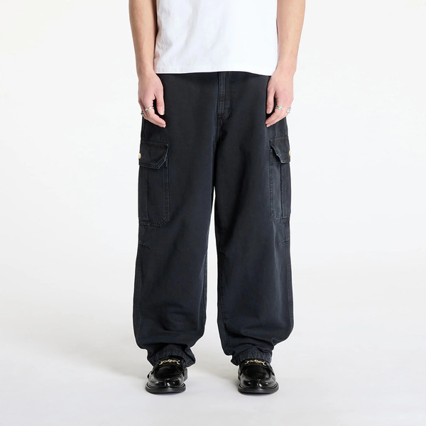  Pants Carhartt Wip Stanton Cargo Pant Unisex Black Stone Dyed Xs 
