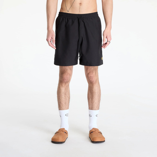  Swimsuits Carhartt Wip Chase Swim Trunks Black/ Gold Xs 