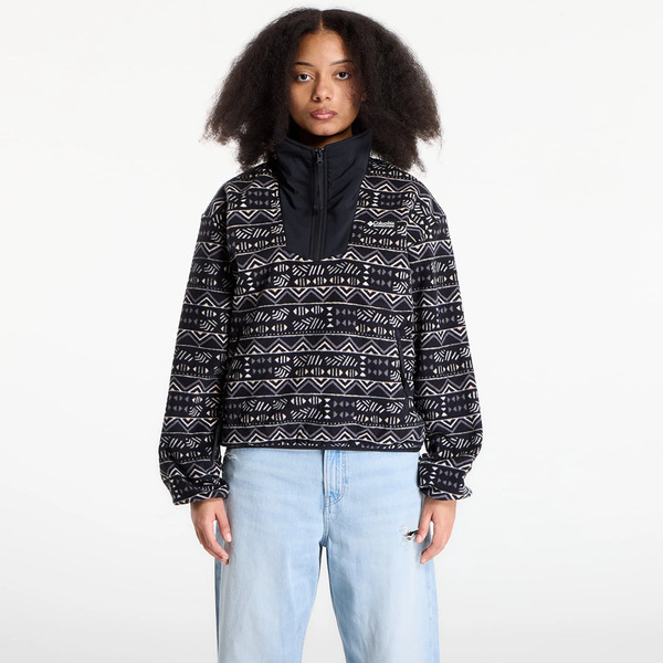  Sweatshirt Columbia Sequoia Grove™ Half Zip Fleece With Print Black/ Horizons S 