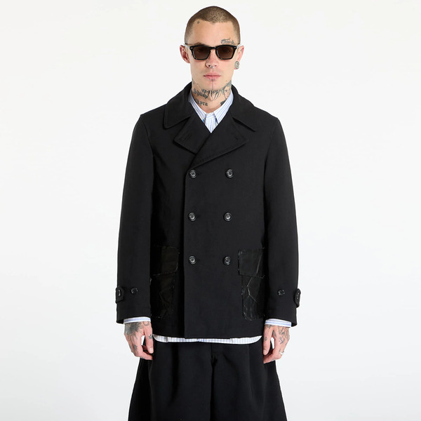  Jacket Comme Des Garçons Shirt Double Breasted Coat Black M 