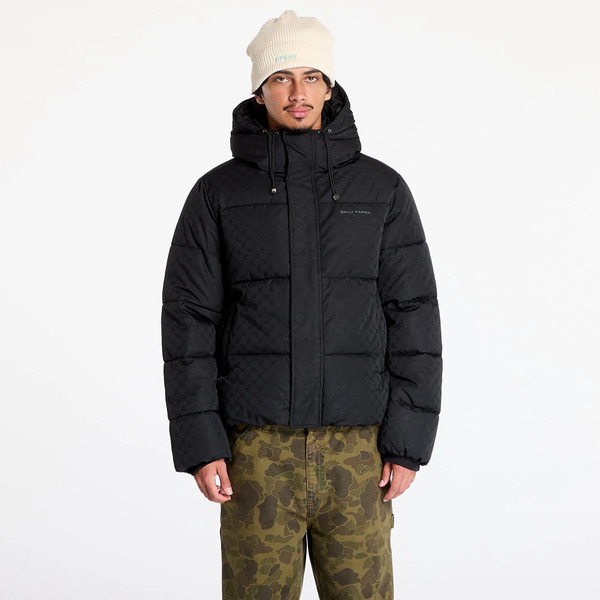  Jacket Daily Paper Monogram Puffer Jacket Black M 