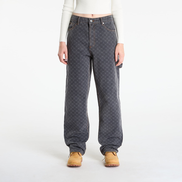  Pants Daily Paper Monogram Workwear Amba Jeans Grey M 