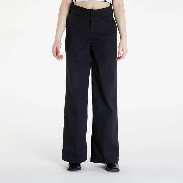  Pants Dickies Wide Leg Work Pant Black W28 