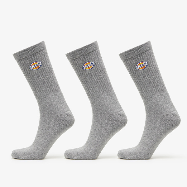  Dickies Valley Grove Sock 3-pack Grey Melange 35-38 