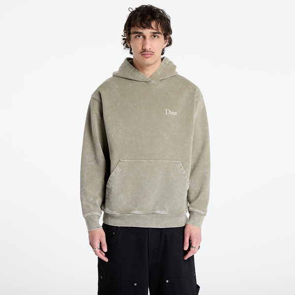  Sweatshirt Dime Classic French Terry Hoodie Unisex Faded Cement S 