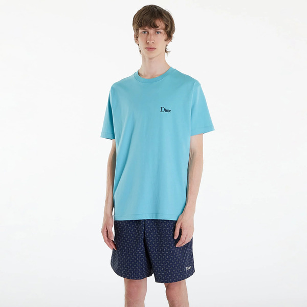  T-shirt Dime Classic Small Logo T-shirt Unisex Ocean Blue Xs 