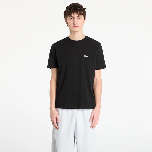  T-shirt Dime Cursive Small Logo T-shirt Unisex Black Xl 