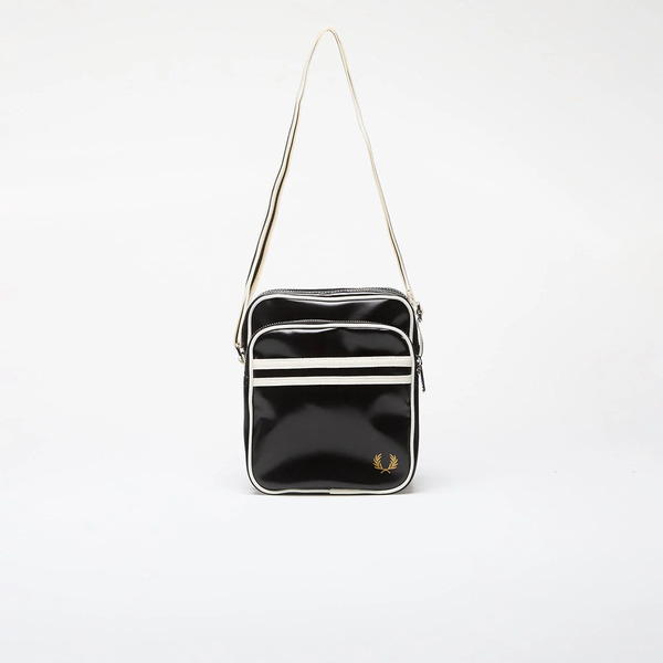  Bag Fred Perry Classic Side Bag Black/ Ecru Universal 