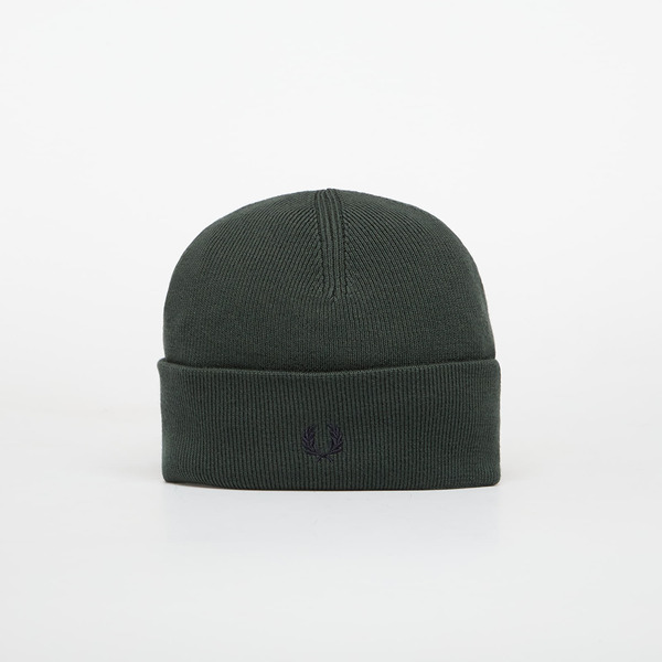  Fred Perry Classic Beanie Court Green/ Navy Universal 