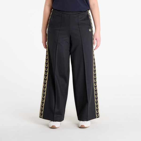  Pants Fred Perry Taped Track Pants Black/ Champagne 38 