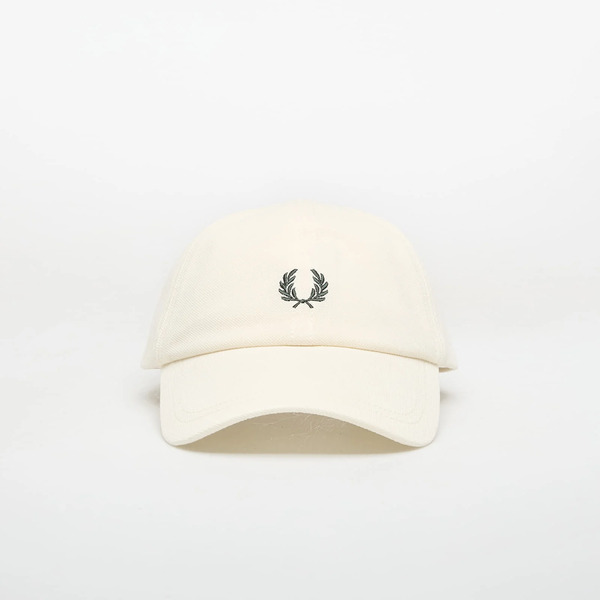  Fred Perry Pique Classic Cap Ecru/ Grassroots Universal 
