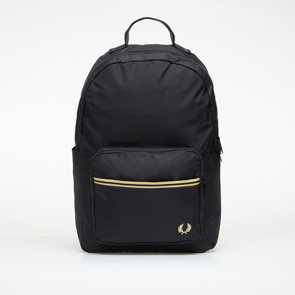  Fred Perry Tipped Tape Backpack Black Universal 