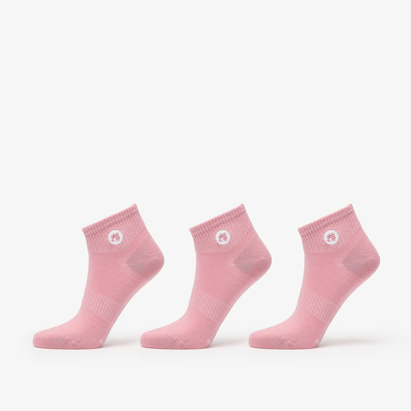  Footshop Ankle Socks 3-pack Pink 43-46 