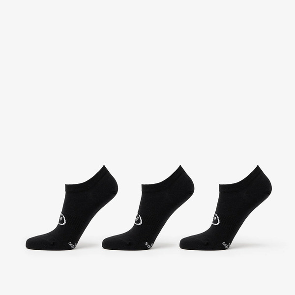  Footshop Invisible Socks 3-pack Black 43-46 