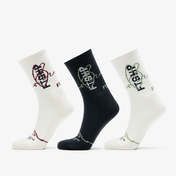  Footshop The Everyday Socks 3-pack Multicolour 36-38 