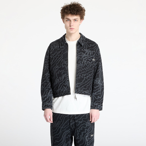  Jacket Ftshp Silver Lining Denim Jacket Unisex Black L 