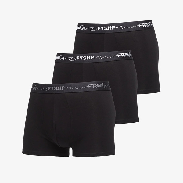  Ftshp Mens Boxers 3-pack Black Xl 
