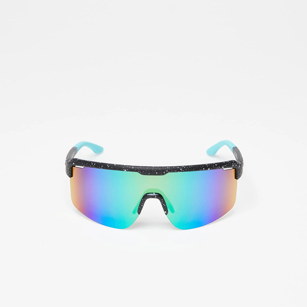  Sunglasses Horsefeathers Scorpio Sunglasses Black Splash/ Mirror Green Universal 