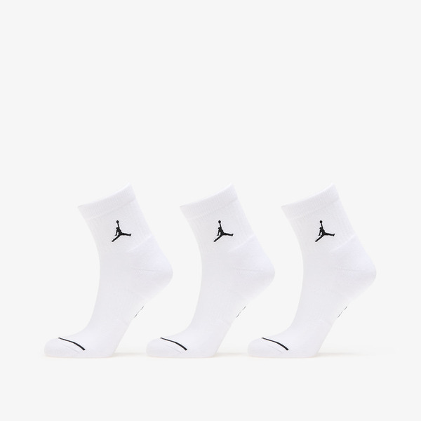  Jordan Everyday Ankle Socks 3-pack White/ Black S 
