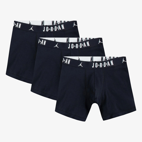  Jordan Flight Cotton Core 3-pack Boxer Brief Black Xxl 