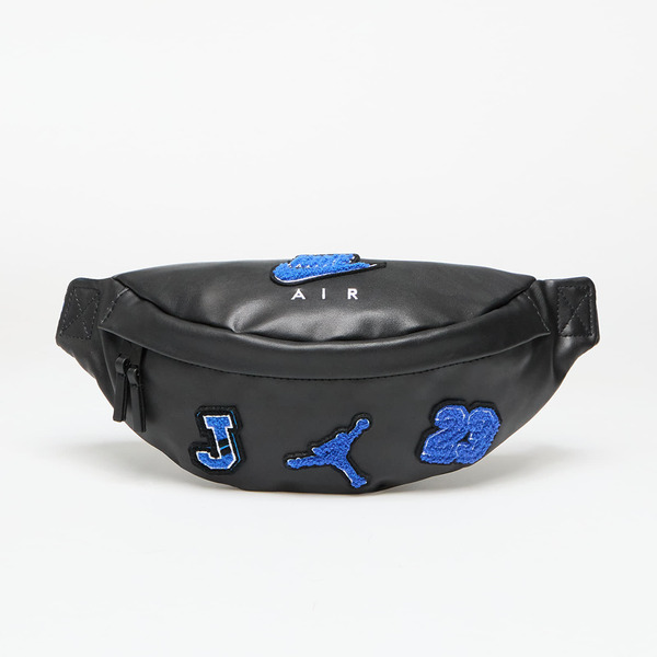  Jordan Jam Borough Varsity Crossbody Black/ Game Royal Universal 