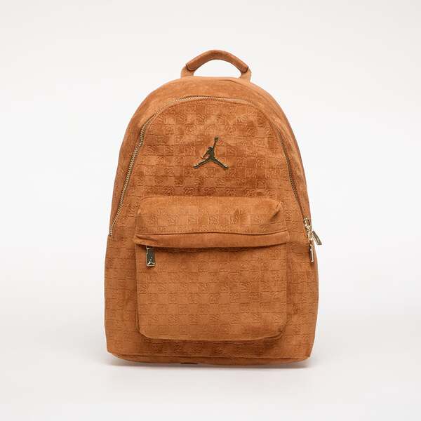  Jordan Jam Suede Monogram Backpack Cognac Universal 