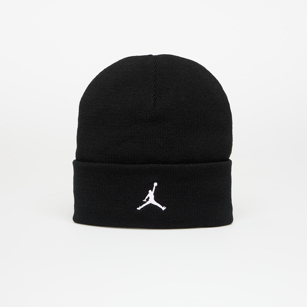  Jordan Peak Satin-lined Beanie Black/ White Universal 