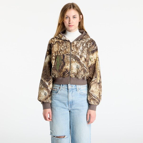  Sweatshirt Jordan Brooklyn Fleece Women's Realtree Mod Crop Full-zip Hoodie Sail/ Sail L 
