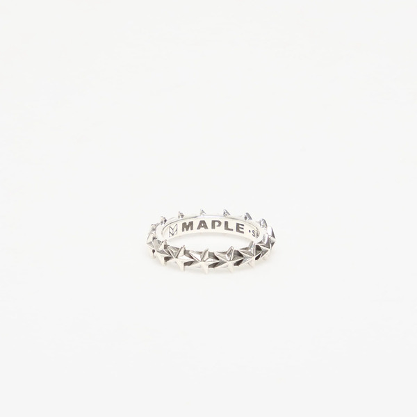  Maple Star Ring Silver 925 9 