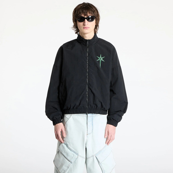  Jacket Marcelo Burlon County Goth Nylon Track Jacket Black L 