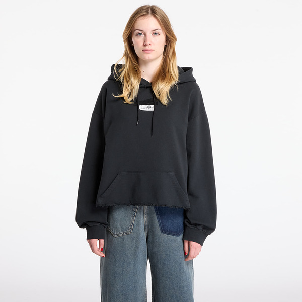  Sweatshirt Mm6 Rtw Show Sweatshirt Washed Black S 