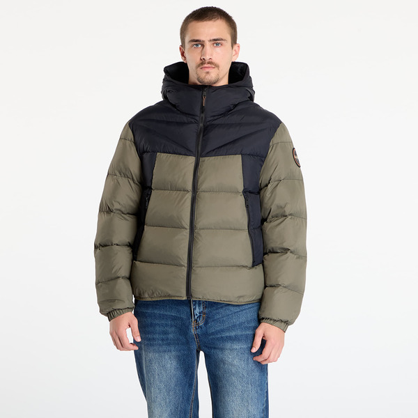  Jacket Napapijri A-molveno Hood Tea Leaf S 