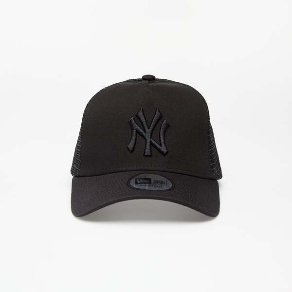  New Era Cap Clean Trucker New York Yankees Black/ Black Universal 