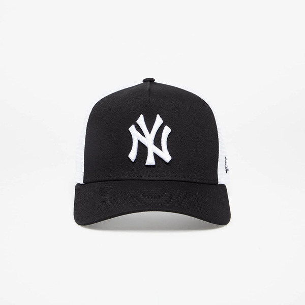  New Era Cap Clean Trucker 2 New York Yankees Black/ White Universal 